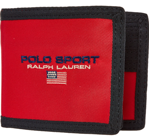 RALPH LAUREN POLO SPORT RED BILLFOLD 