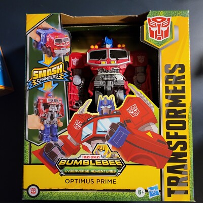 Transformers Bumblebee Cyberverse Adventures Optimus Prime Brand New