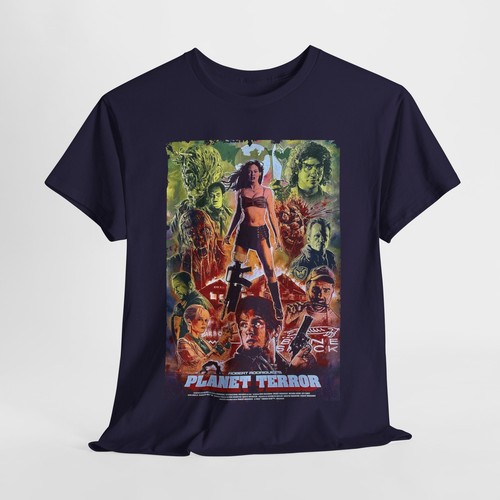 Planet Terror Movie Retro Shirt, Movie Themed Unisex T-Shirt