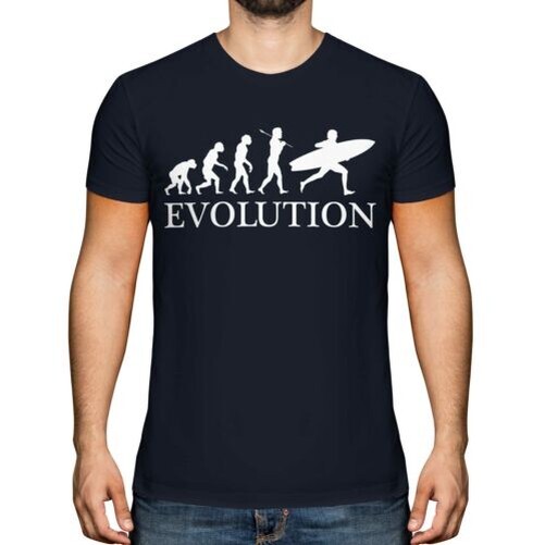 Socorrista Evolution Of Man Hombre Camiseta Top Regalo Ropa Surfero