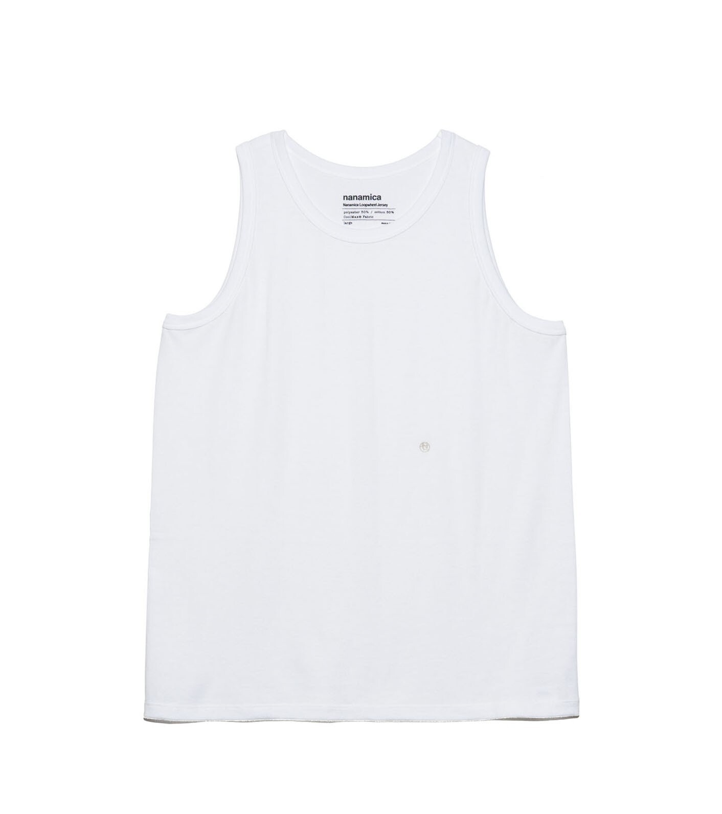 (ASK availability First) nanamica  Loopwheel COOLMAX Jersey Tank new