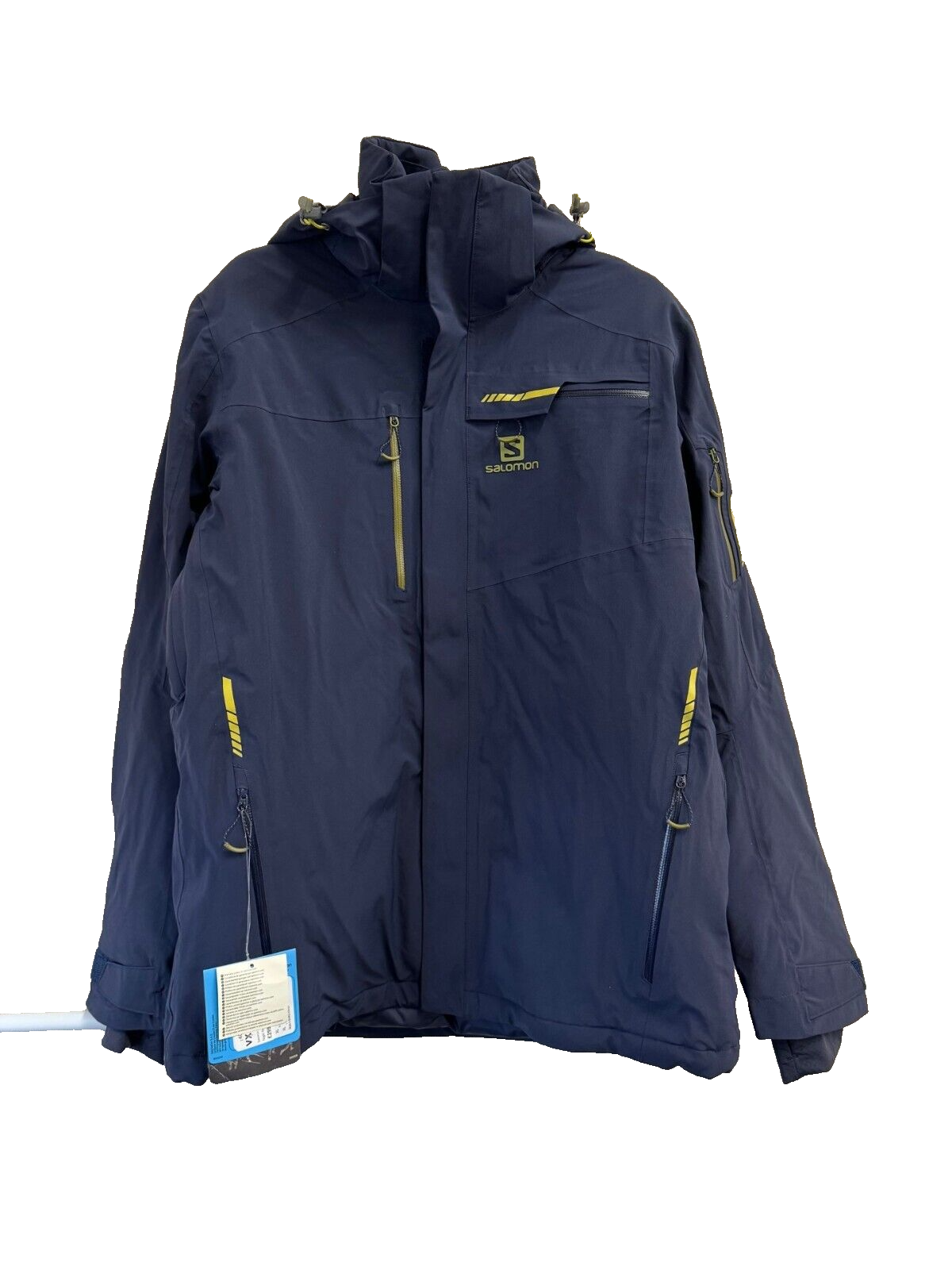 SALOMON Giacca con cappuccio isolata Salmon BRILLIANT da uomo taglia XL REF JN30+