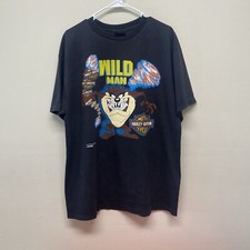 1993 Warner Bros Fun Wear Taz Harley Davidson 'Wild Man' Single Stitch Shirt XL