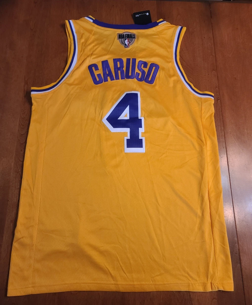 NBA LA Lakers Make A Wish 4 Alex Caruso Collectors Wish Maillot NBA Finales Neu