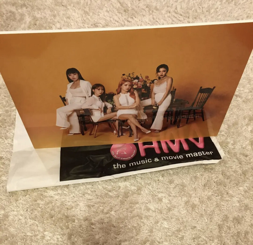 MAMAMOO アルバム4枚セット MAMAMOO HMV Limited Winning Panel 4 person version Size 42