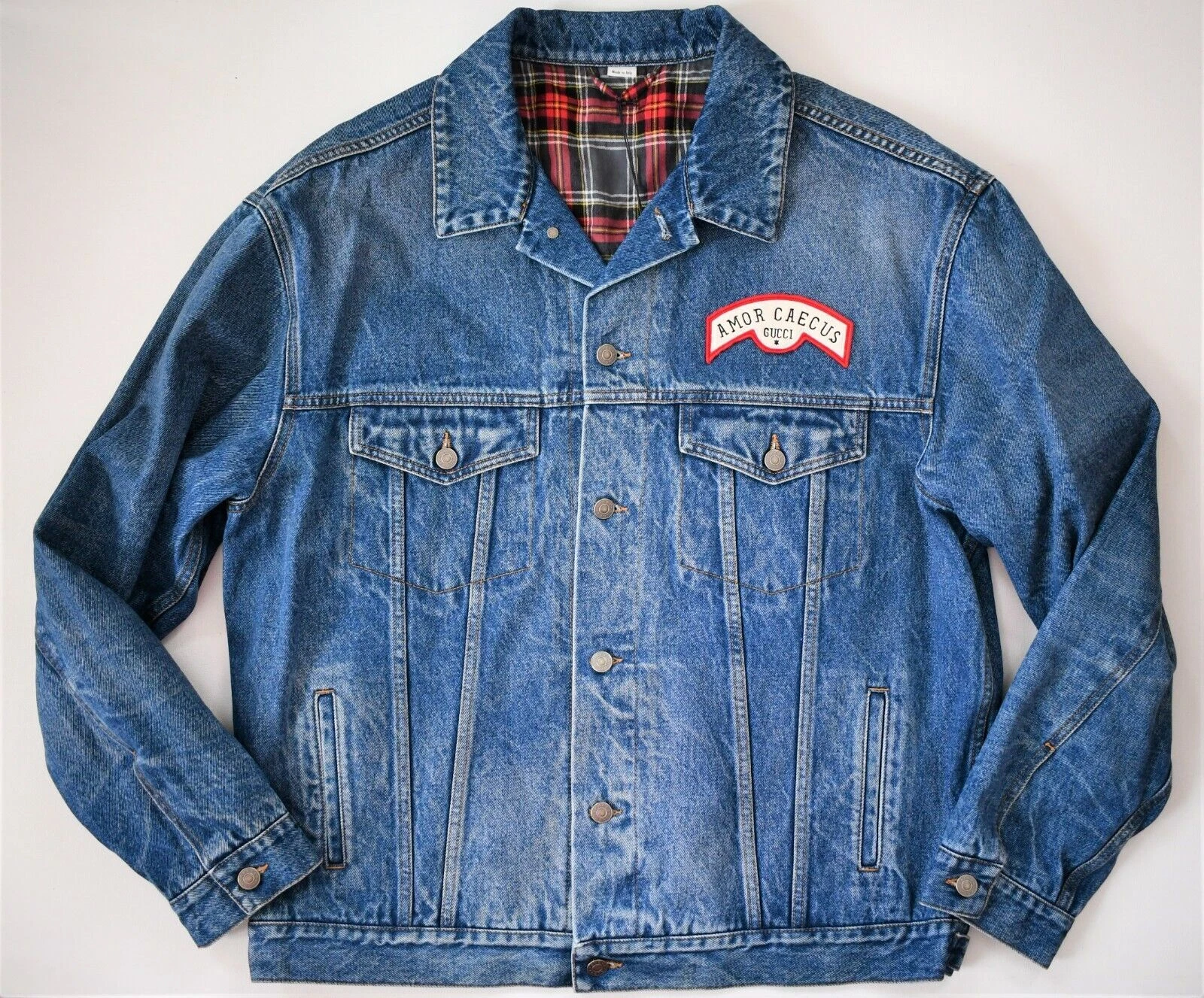 Veste Jeans GUCCI Taille 50 EUR L LARGE Blouson NEUF *1800 EUR* Jacket Denim
