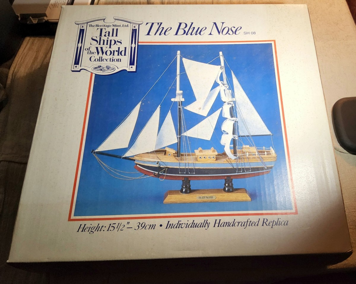 3) DIFFERENT HERITAGE MINT TALL SHIPS OF THE WORLD-BLUE NOSE