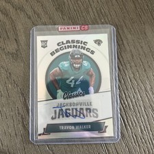 2022 Classics football Travon Walker Classic Beginings auto /60 Rookie  