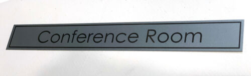 NAME ROOM DOOR SIGN PLAQUE ENGRAVED DOCTORS SURGERY OFFICE METAL ADD METAL SLOT - Picture 8 of 34