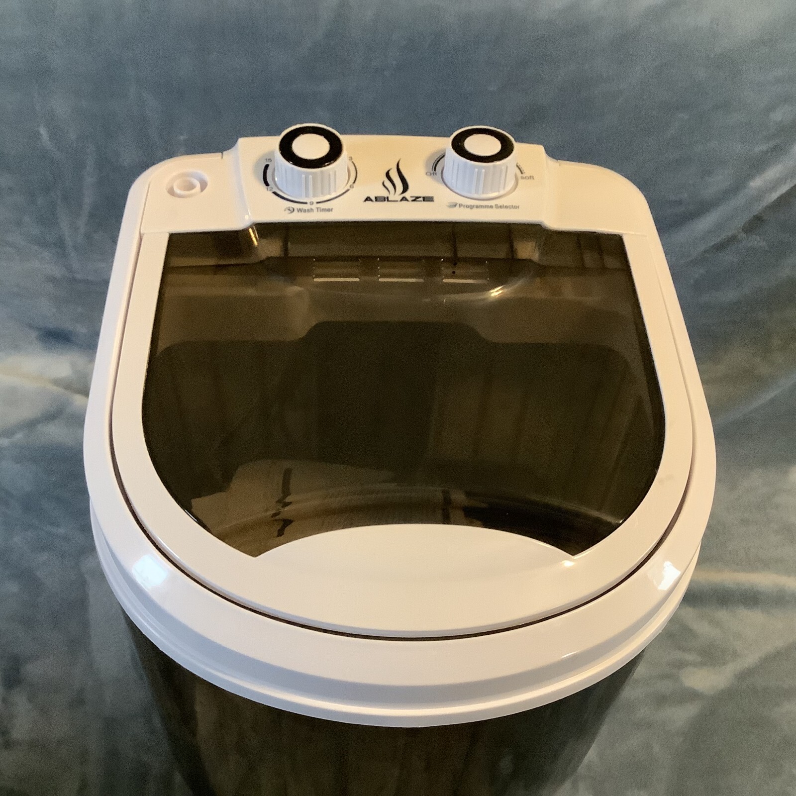 Ablaze Portable Washing Machine Mini Washer New with Open Box XPB301208A Black eBay