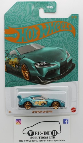 Hot Wheels Pearl & Chrome '20 Toyota GR Supra Green US Exclusive HVX06 JDM
