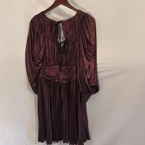 VERB BY PALLAVI SINGHEE Metallic MINI DRESS ANTHROPOLOGIE SIZE XS - Picture 5 of 5