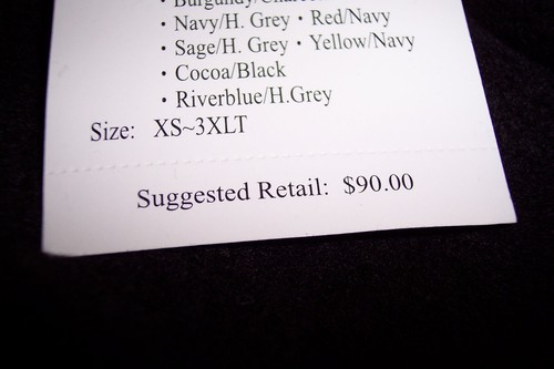 Mens XL Fleece Lined Windbreaker Windproof Black Jacket Water Resistant $90 - Bild 2 von 9