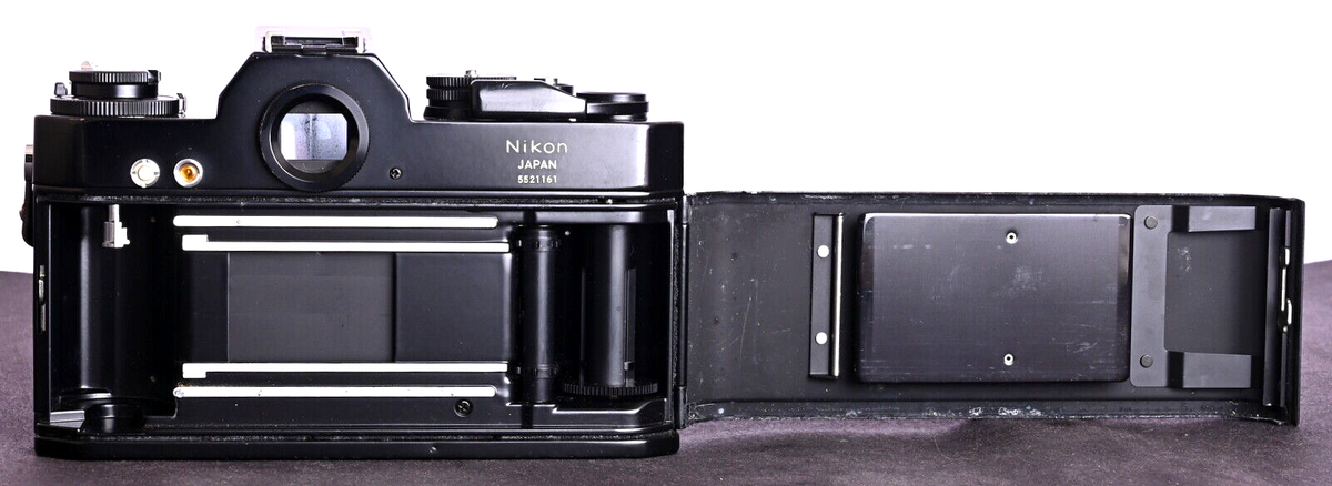 Nikomat EL Black 35mm Film SLR c/w N. K. NIKKOR-S 50mm f/1.4 Lens