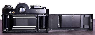 Nikomat EL Black 35mm Film SLR c/w N. K. NIKKOR-S 50mm f/1.4 Lens