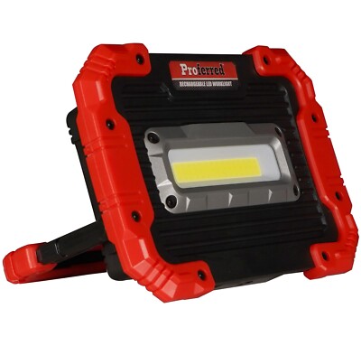 1,000 LUMEN RECHARGEABLE WORK LIGHT FLASH LIGHTS (BATTERY INCLUDED) M12041