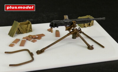 MW22 PLUSMODEL 296 JAPAN HEAVY MACHINE GUN TYPE 92 ACCESSORIES  1/35