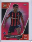 2021 Topps Chrome Bundesliga Soccer Magenta Wave Amine Adli #70