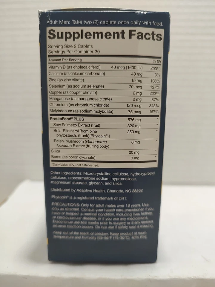 🔥 Super Beta Prostate Advanced 带锯棕榈 - 60 卡普莱斯 - 全新带盒 — 第 2/4 张图片