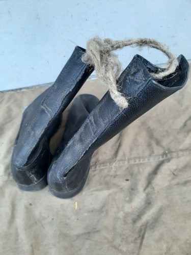 Botas de campo de lona soviéticas rusas talla 40 C medianas (255) US7 nuevas - Imagen 5 de 11