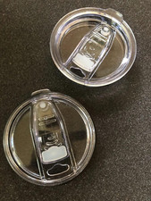 2 Pack Tumbler Replacement Lids Spill Proof Splash Resistant for 20 Oz Tumblers