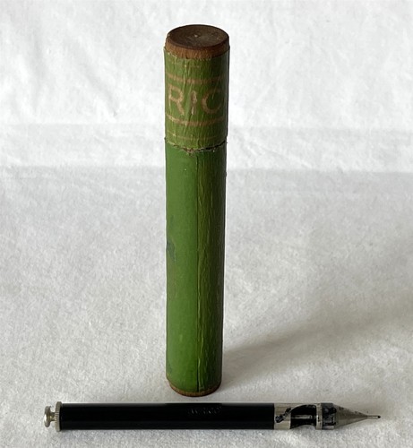 20er Jahre Vintage antiker Wrico Schriftzug Nr. 5 in Holzkiste Made in USA #900
