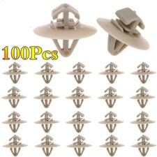100Pcs VAUXHALL VIVARO SIDE DOOR MOULDING SIDE TRIM CLIPS EXTERIOR PANEL PLASTIC