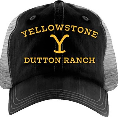 con ricamo in difficoltà unisex protezione solare Cappello da baseball a croce per esterni JIJK Yellowstone Dutton Ranch alla moda