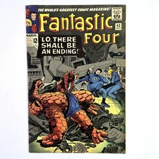 FANTASTIC FOUR #43 - FRIGHTFUL FOUR DOCTOR DOOM SILVER AGE 1965 MARVEL COMICS 
