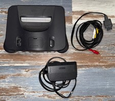 Nintendo 64 Console N64 -1996 w/Jump Pak/Power Supply/Cables - Tested