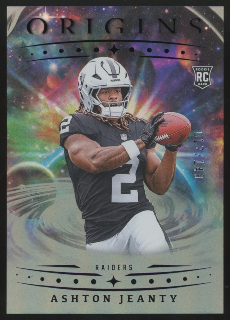 2025 Panini Origins Ashton Jeanty RC Holo Silver /149 #139