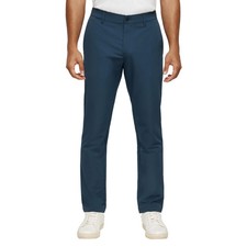 Banana Republic Men's Slim fit Flat Front Pant, Blue, 36x30