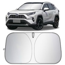 Car Windshield Sun Shade,Foldable Reflective Sun Visor,Sun Heat and UV Rays