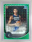 Joan Beringer 2025 Bowman #BCA-JB Green Geometric Refractor Chrome Auto RC 90/99