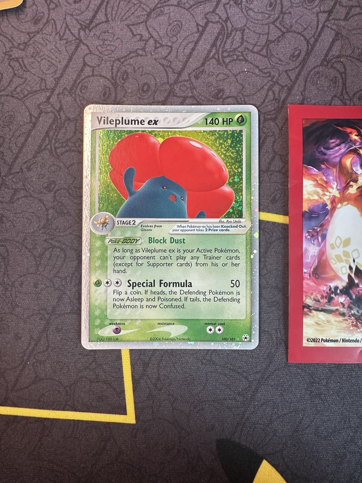 Pokémon Card Vileplume ex 100/101  Ex Hidden Legends Ultra Rare 170💎NM +💎