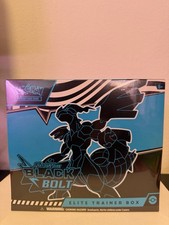 pokemon trading card game: black bolt elite trainer box Pokémon TCG: Black Bolt: Elite Trainer Box main image 1