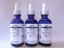 Creative Bioscience 1234 Diet Drops- 3 PACK- 12 2fl. Oz. blue dropper bottles