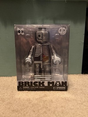 4D Masters Brick Man Lego Skeleton Anatomy Minifigure Jason Freeny 5 Inch