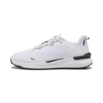 Ignite Elevate X Golf Shoe, Puma White-Puma Black-Puma White 10