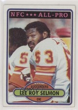 1980 Topps Lee Roy Selmon Len Sedbrook #260 HOF 0l1