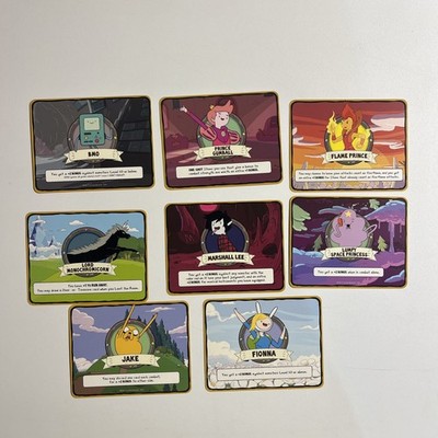 Munchkin Adventure Time Board Game Replacement Double Sided Character Cards