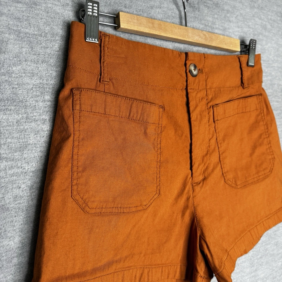 Pantalones Cortos Anthropologie Maeve The Colette Talla 28 Mujer Clásicos Sarga Mujeres Cobre Foto 3 de 4