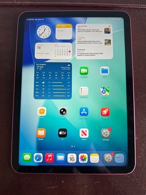 [READ] Apple iPad A16 (11th Gen, 2025), 128GB, Wi-Fi, 11 in, Pink Tablet, A3354