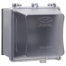 Taymac Mm7420c 2 -Gang Vertical Weatherproof Cover,  , Polycarbonate