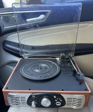 1 by one Stereo 3-speed Turntable Record Player Convert Records To MP3s/USB