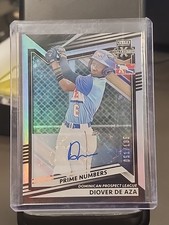 Diover De Aza 2022 Elite Extra Edition Prime Numbers A Signatures /185 METS