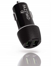 Dual KFZ Schnell-Ladekabel USB 6A Adapter Lad...