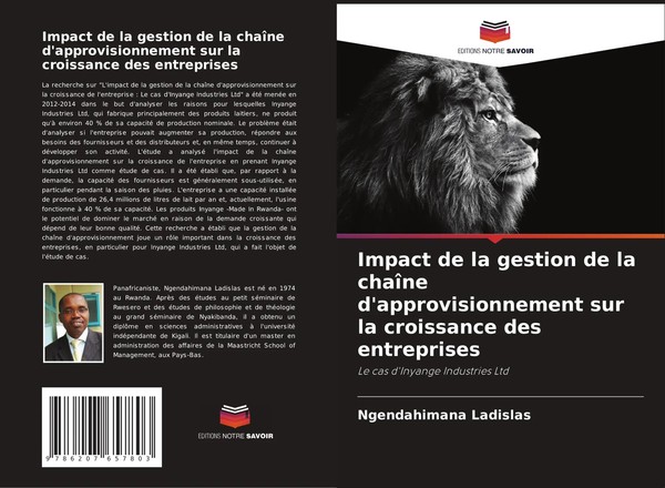 Ngendahimana Ladislas | Impact De La Gestion De La ChaîNe D'approvisionnement...-image