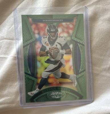 Panini 2023 Certified Russell Wilson Denver Broncos #1 Serial Numbered /5