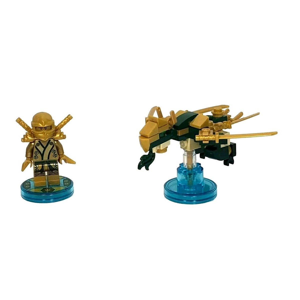 LEGO Dimensions Ninjago Golden Lloyd Fun Pack 71239 56pcs for sale